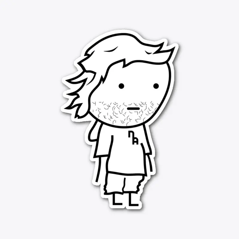 Sad Boy Sticker